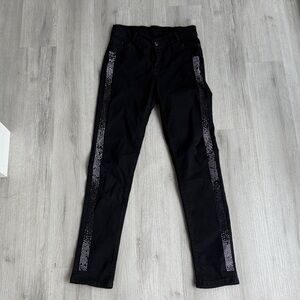 ND Jeans with Sequin Stripes